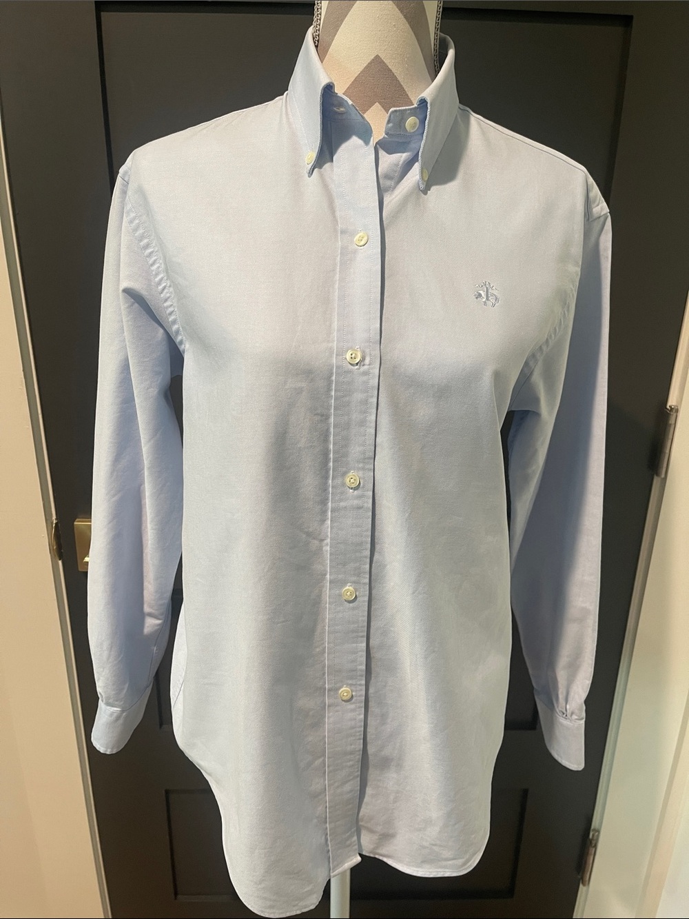 Brooks Brothers Preppy Cotton Oxford Button Down Shirt Size 8 - Picture 2 of 7